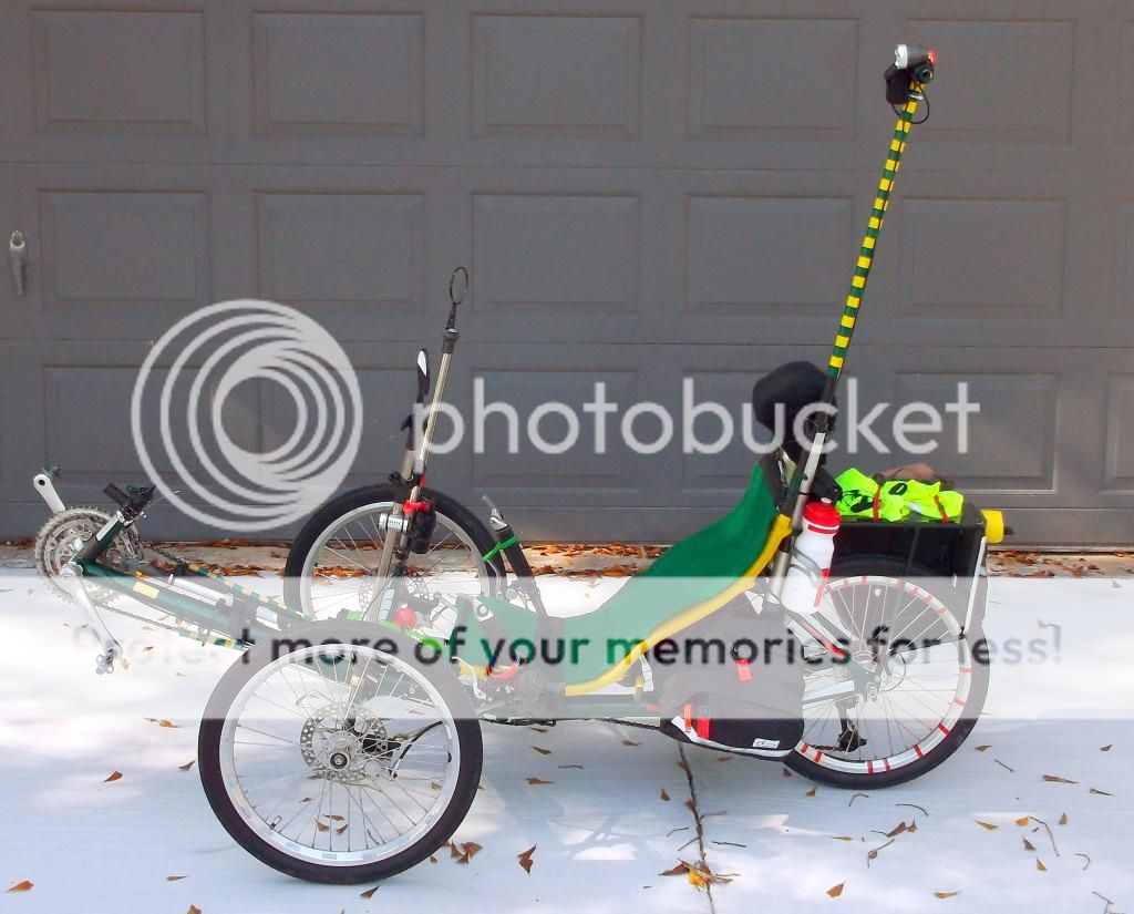 recumbent trike flag lights